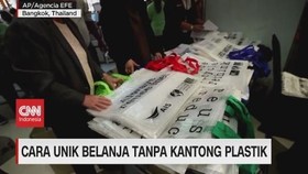 VIDEO: Cara Unik Belanja Tanpa Kantong Plastik