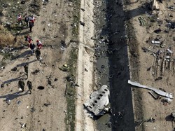 Satelit AS Potret Lokasi Jatuhnya Pesawat Komersial Ukraina