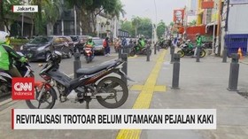 VIDEO: Revitalisasi Trotoar Belum Utamakan Pejalan Kaki