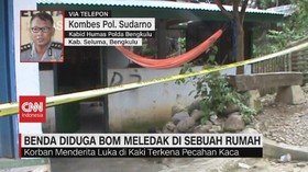 VIDEO: Benda Diduga Bom Meledak di Seluma Bengkulu
