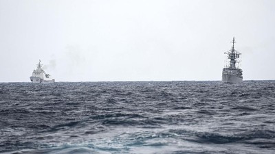 Bakamla Sempat Adu Mulut Sebelum Usir Kapal China di Natuna
