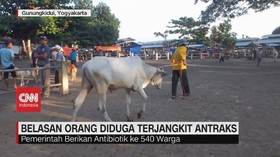 VIDEO: Belasan Orang di Gunungkidul Terjangkit Antraks