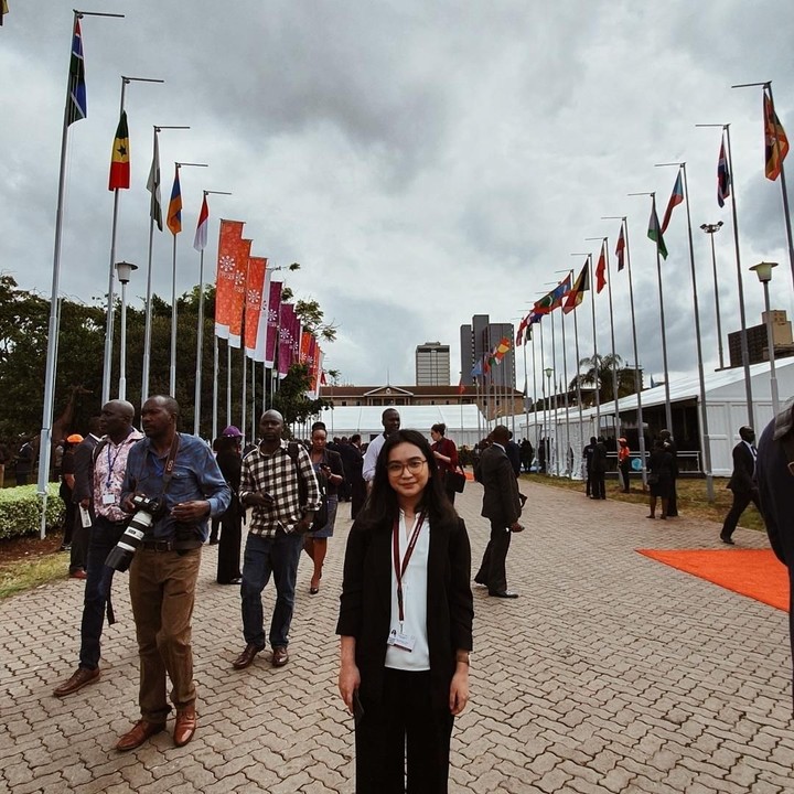 <p>Rachel juga punya prestasi mengagumkan. Bintang film Nanti Kita Cerita Tentang Hari Ini (NKCTHI) ini pernah jadi volunteer International Conference on Population and Development (ICPD) 25 The Nairobi Summit. (Foto: Instagram @auroramanda95)</p>