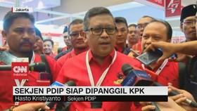 VIDEO: Hasto Kristiyanto Siap Dipanggil KPK