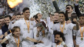 FOTO: Real Madrid Bungkam Atletico Lewat Adu Penalti