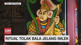VIDEO: Ritual Tolak Bala Jelang Imlek