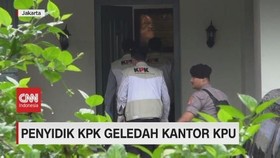 VIDEO: Penyidik KPK Geledah Kantor KPU