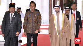 Ke UEA, Jokowi 'Pamer' Teken Deal Bisnis Rp314,9 T