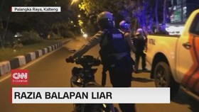 VIDEO: Pebalap Liar Kocar-kacir Dirazia Polisi