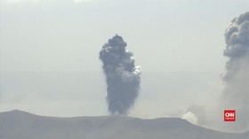 Gunung Bulusan Filipina Erupsi, Dua Desa Tertutup Abu Vulkanik