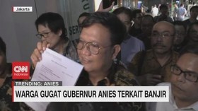 VIDEO: Warga Gugat Gubernur Anies Terkait Banjir