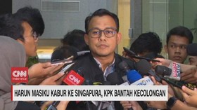 VIDEO: Harun Masiku Kabur ke Singapura, Ini Kata KPK