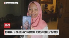 VIDEO: Terpisah 16 Tahun, Gadis Kembar Bertemu Berkat Twitter