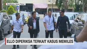 VIDEO: Ello Diperiksa Polda Jatim Terkait Kasus Memiles