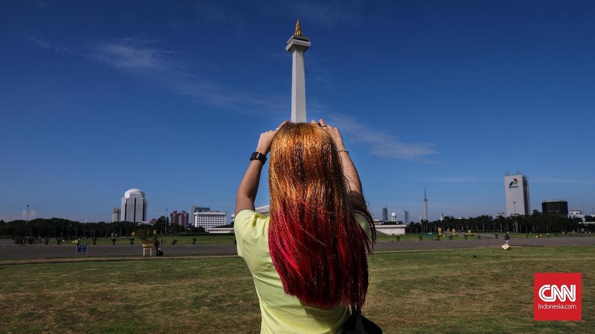 FOTO: Monas dari Sudut Berbeda