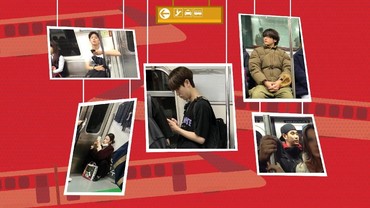 Infografis: 5 Bintang Korea Selatan Santai Naik Angkutan Umum