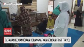 VIDEO: Korban First Travel Diberangkatkan Umrah