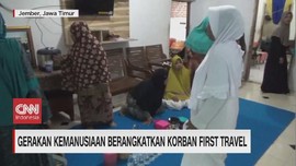 VIDEO: Korban First Travel Diberangkatkan Umrah