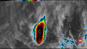 VIDEO: Tampilan Satelit Saat Gunung Taal Erupsi