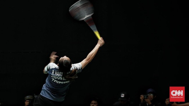 FOTO: Badai Kekalahan Tunggal Putri di Awal Indonesia Masters
