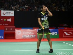 Gregoria Masih Kesulitan Tembus Pertahanan Tai Tzu Ying