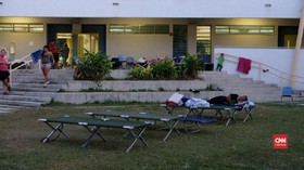 VIDEO: Warga Puerto Rico Bertahan di Penampungan Pasca Gempa