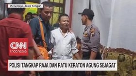 VIDEO: Polisi Tangkap Raja dan Ratu Keraton Agung Sejagat