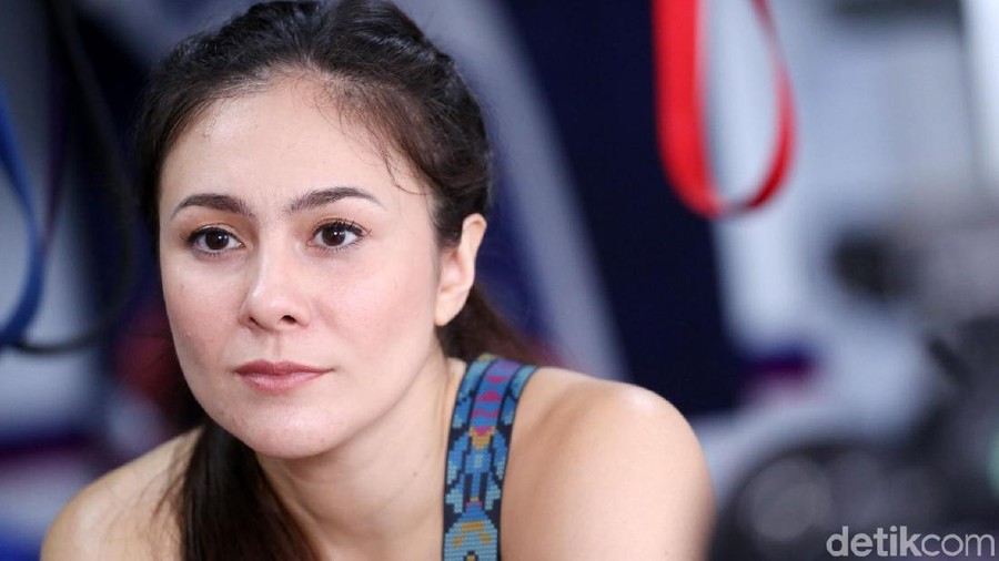 Wulan Guritno saat ditemui di kawasan Kemang.