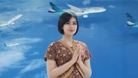Cantiknya Arfita Istri Yama Carlos, Pramugari Garuda yang Sindir Siwi Sidi