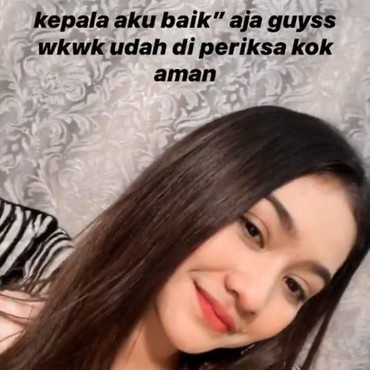 Begini Kondisi Terbaru Pesinetron yang Jatuh Kepala Membentur Aspal