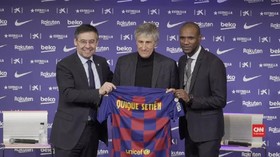 VIDEO: Quique Setien Resmi Gantikan Valverde di Barcelona