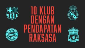 INFOGRAFIS: 10 Klub dengan Pendapatan Raksasa