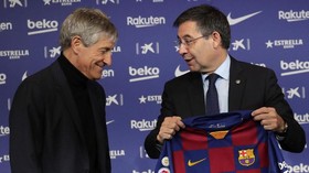 Presiden Barcelona soal Pecat Setien: Saya yang Akan Mundur