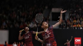 FOTO: Badai Kekalahan Tunggal Putri di Awal Indonesia Masters