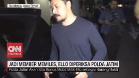 VIDEO: Jadi Member Memiles, Ello Diperiksa Polda Jatim