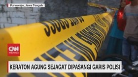 VIDEO: Keraton Agung Sejagat Dipasangi Garis Polisi