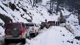 FOTO: Cuaca Buruk Melanda Pakistan dan Afghanistan Cuaca buruk yang ditandai dengan bencana tanah longsor, banjir, hingga musim dingin tengah menimpa Pakistan dan Afghanistan dalam beberapa hari terakhir.