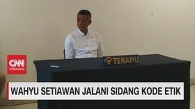 VIDEO: Wahyu Setiawan Jalani Sidang Kode Etik