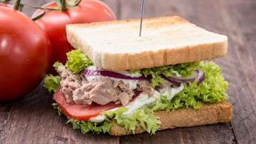 Resep Cheesy Tuna Sandwich Ala Restoran