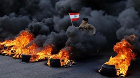 FOTO : Demo Libanon Kembali Membara