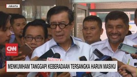 VIDEO: Menkumham Tanggapi Keberadaan Tersangka Harun Masiku