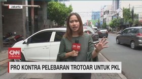 VIDEO: Pro Kontra Pelebaran Trotoar untuk PKL