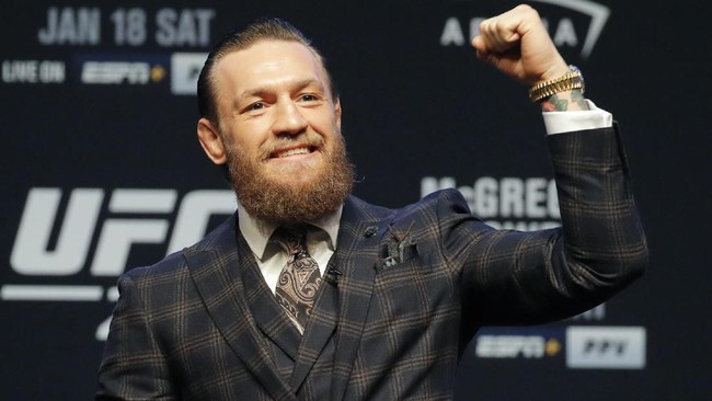 Bintang UFC, Conor McGregor menjawab tantangan berkelahi yang sempat diapungkan oleh kapten Real Madrid, Sergio Ramos.