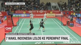 VIDEO: 7 Wakil Indonesia Lolos ke Perempat Final