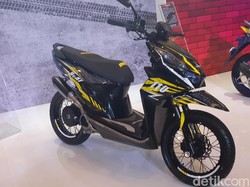 Sangar! Honda BeAT Street Jadi Supermoto