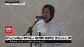 VIDEO: Risma Tanggapi Masukan Peramal Tentang Bencana Alam