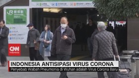 VIDEO: Indonesia Antisipasi Virus Corona