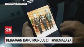 VIDEO: Heboh Muncul Kerajaan Baru di Tasikmalaya Mirip TNI