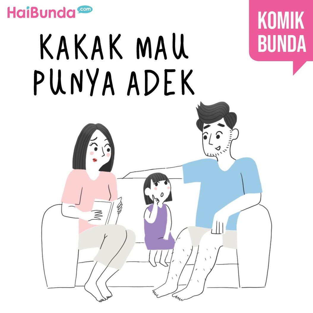 Apa reaksi ayah dan anggota keluarga lain terutama anak pas tahu Bunda hamil? Sama enggak dengan reaksi ayah dan kakak di komik Bunda ini? Share yuk, Bunda.