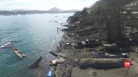 VIDEO: Letusan Gunung Taal Buat Warga Kehilangan Penghasilan